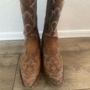 Women’s Lane Brown Western Cowgirl Boots